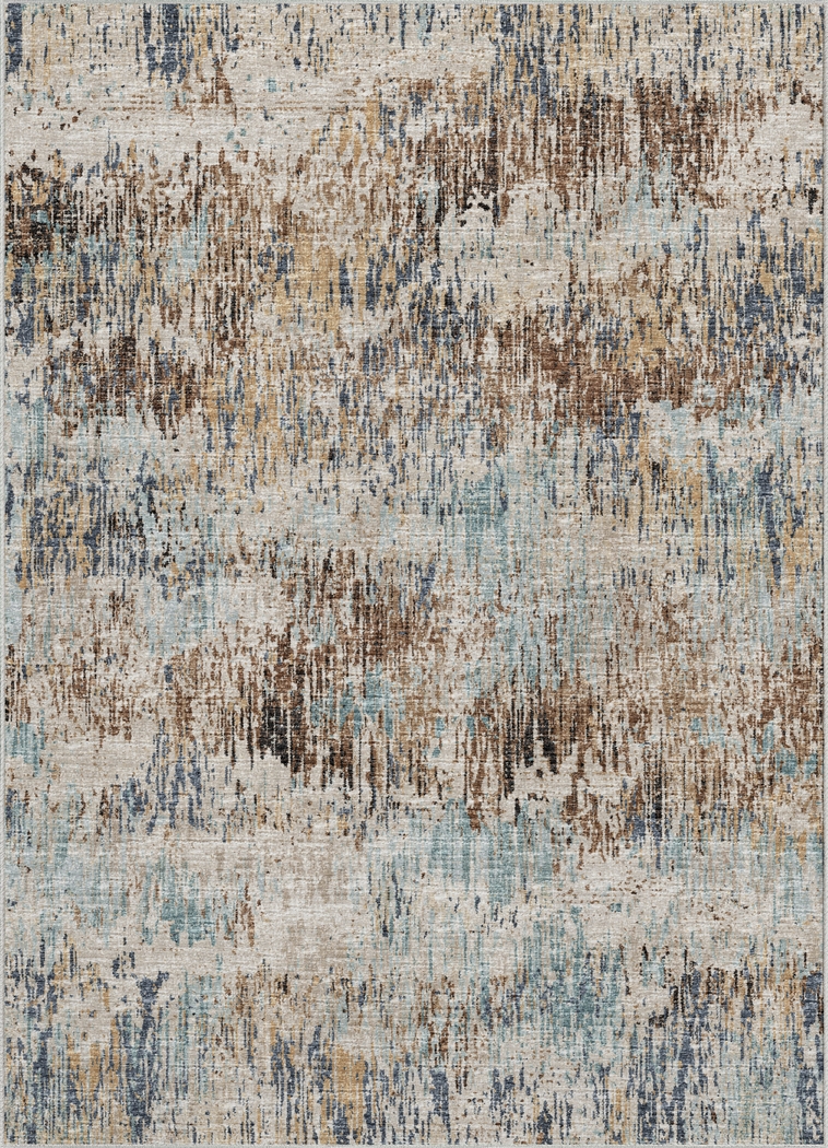 Sulu Beige 5' x 8' Rug - Thumbnail - Image 1