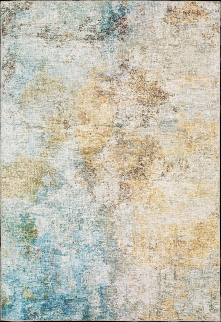 Sulya Yellow 7'7 x 10'1 Rug - Thumbnail - Image 1