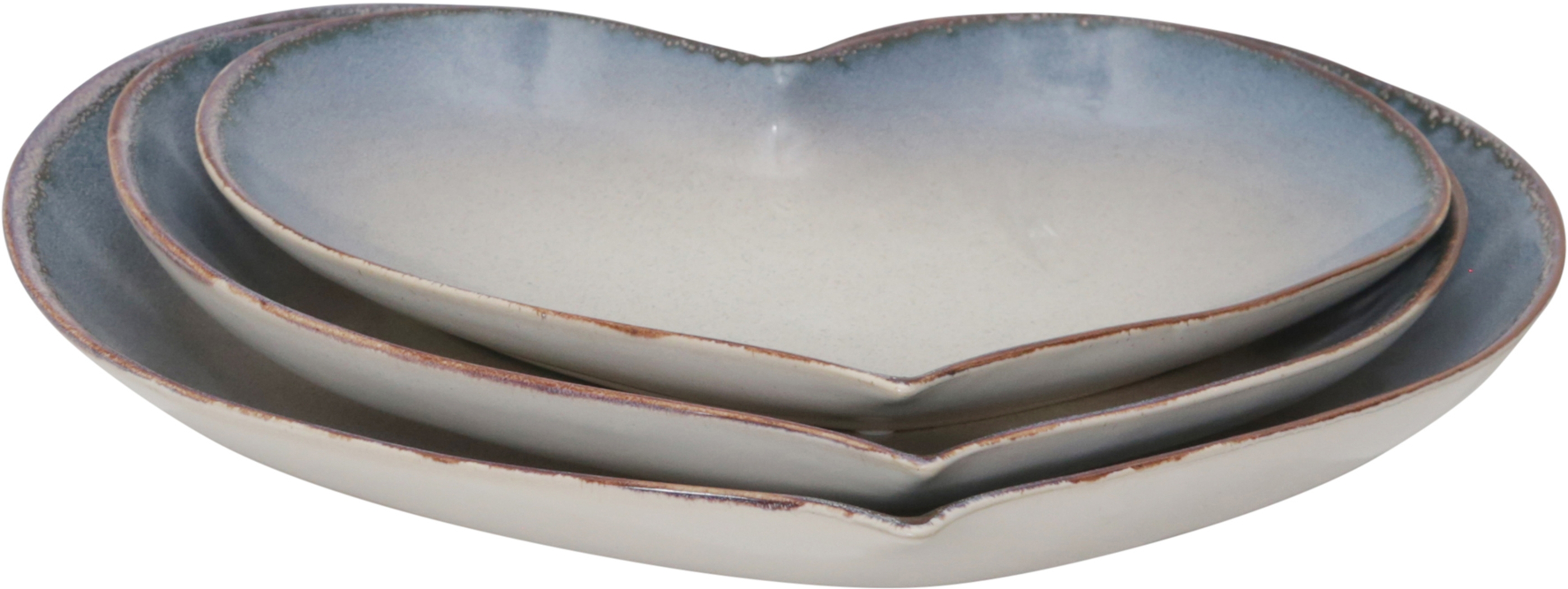 Sumerfern Blue Decorative Plate, Set of 3 - Thumbnail - Image 5