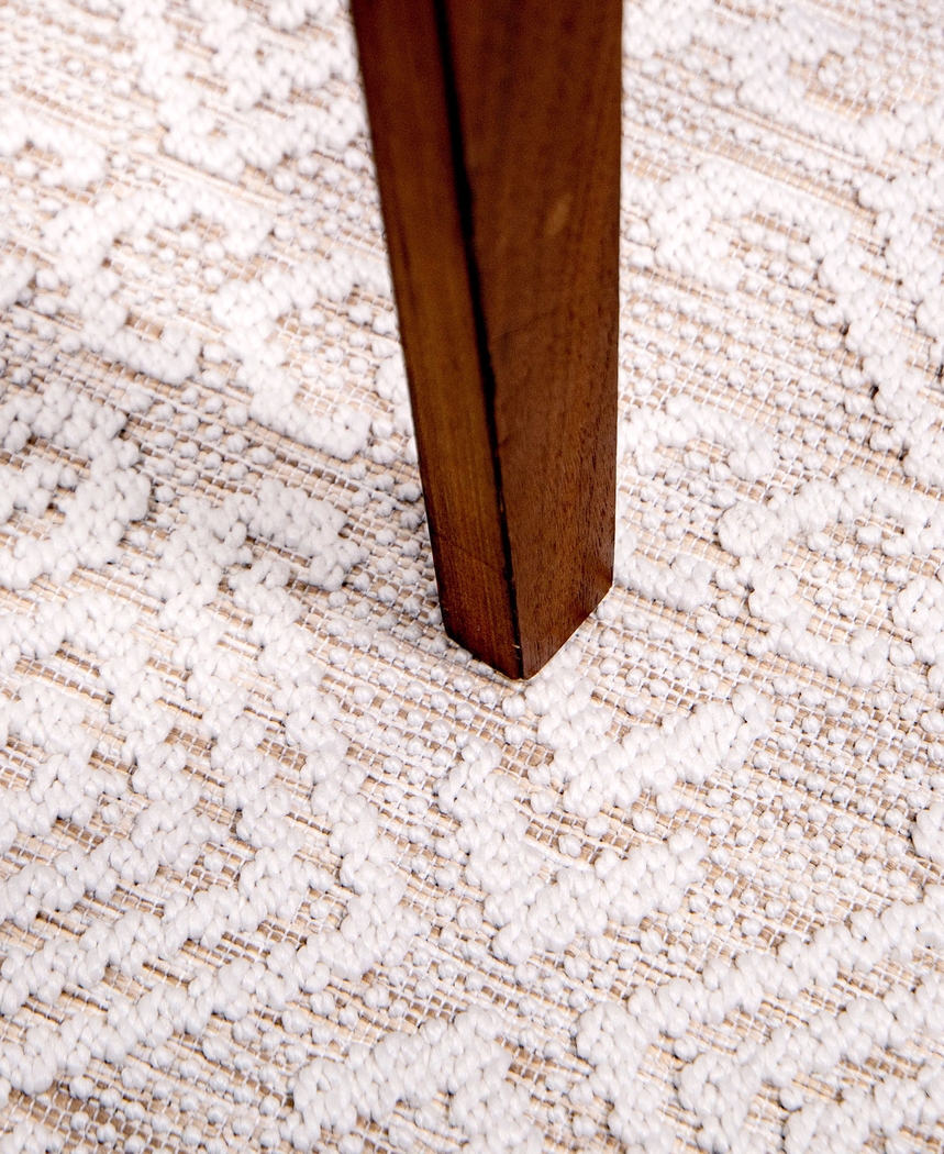 Sumiton Beige 5'3 x 7'6 Rug - Thumbnail - Image 4