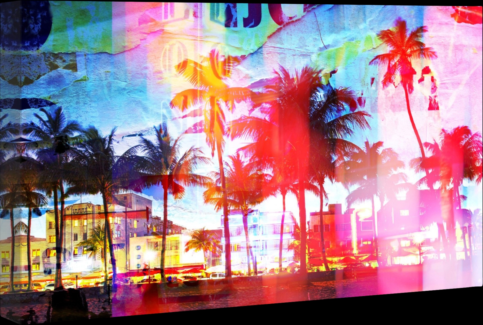 Summer Nights Pink Artwork - Thumbnail - Image 2