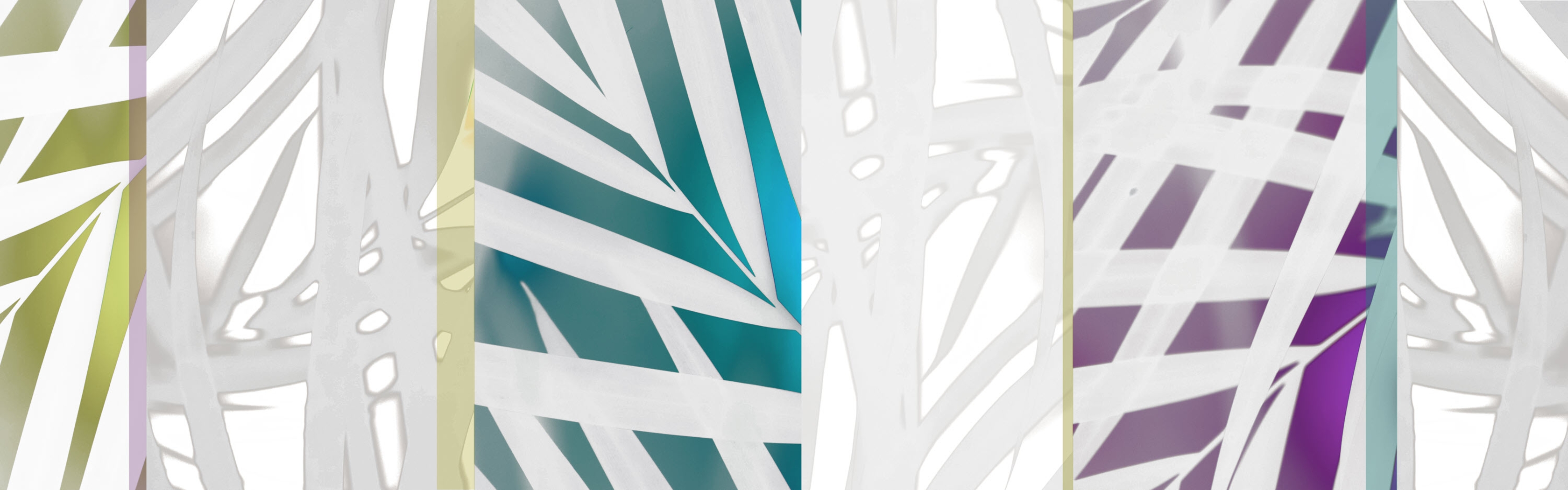 Summer Palm Trees II Violet Artwork - Thumbnail - Image 1