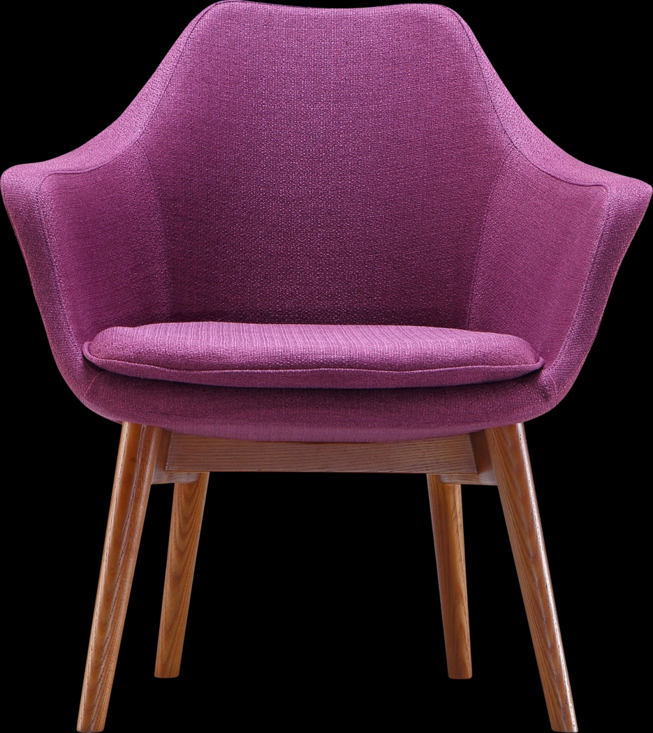 Summerdales Plum Accent Chair - Thumbnail - Image 2