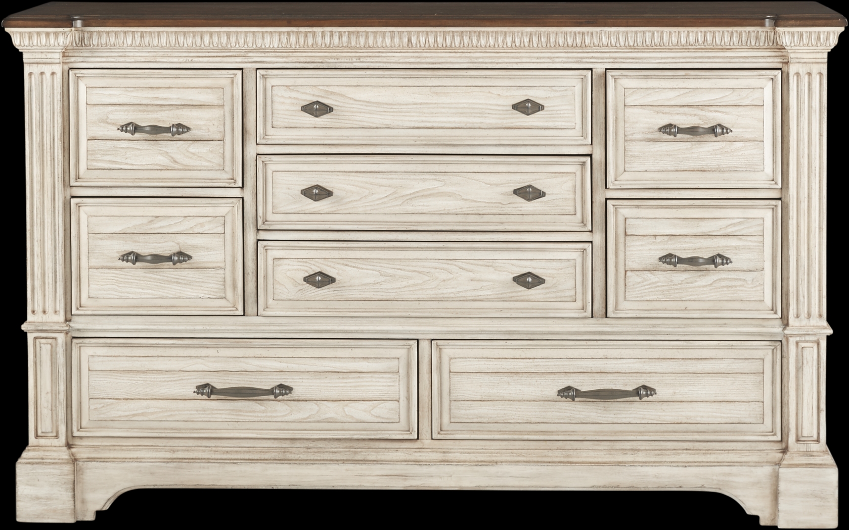 Summerset Cream 5 Pc Queen Poster Bedroom - Thumbnail - Image 5