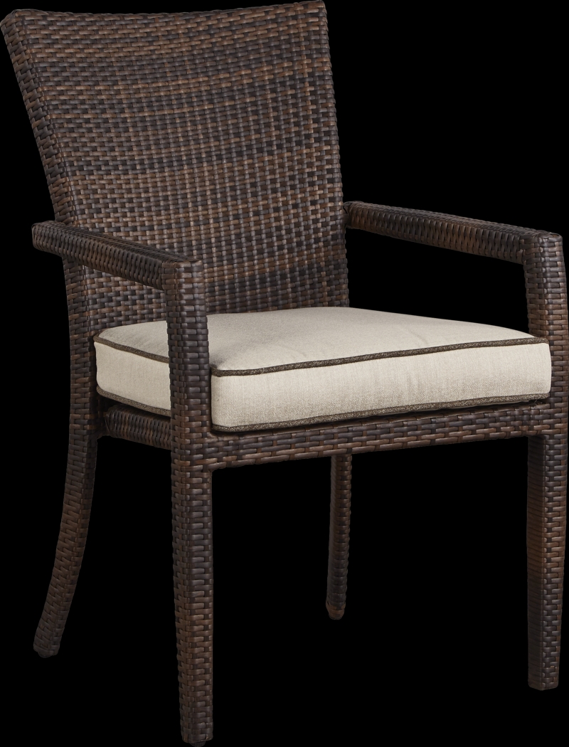 Summerset Way Brown 7 Pc Rectangle Outdoor Dining Set - Thumbnail - Image 3