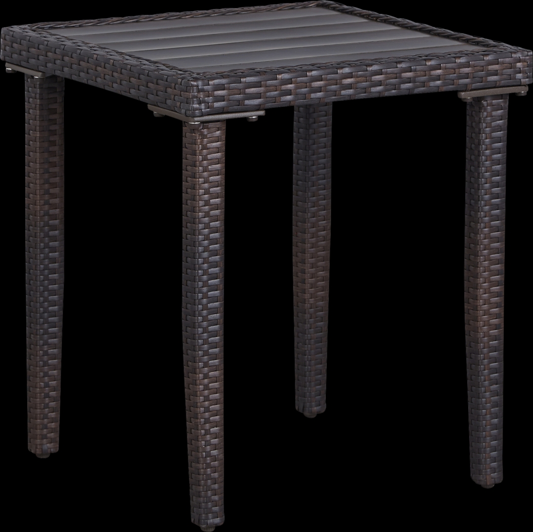 Summerset Way Brown 5 Pc Outdoor Seating Set with Sandstone Cushions - Thumbnail - Image 6