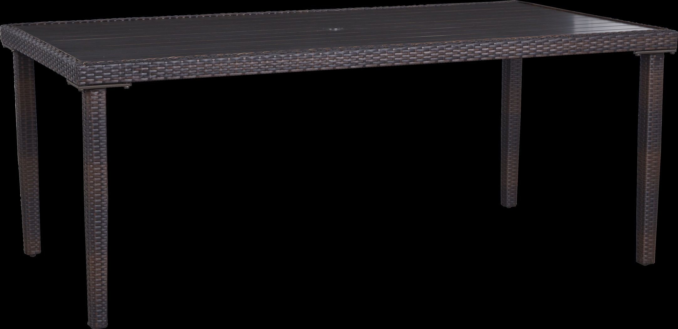 Summerset Way Brown 7 Pc Rectangle Outdoor Dining Set - Thumbnail - Image 2