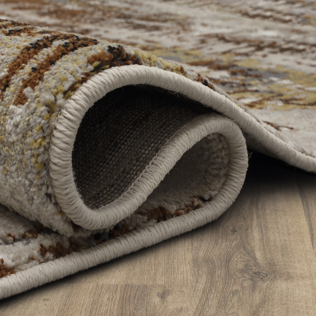 Summerson Orange 8' x 11' Rug - Thumbnail - Image 4