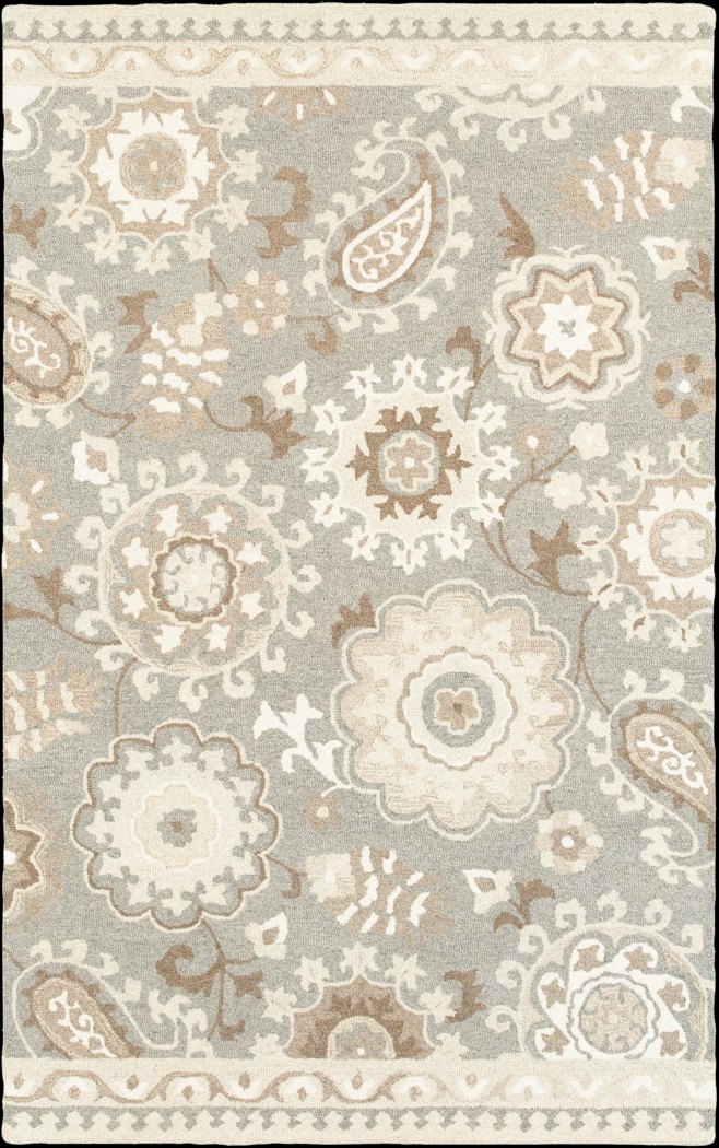 Summerton Gray 5' x 8' Rug - Thumbnail - Image 1