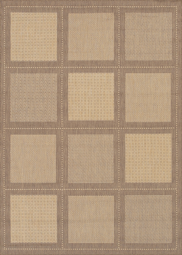 Summit Way Beige 5'10 x 9'2 Indoor/Outdoor Rug - Thumbnail - Image 1