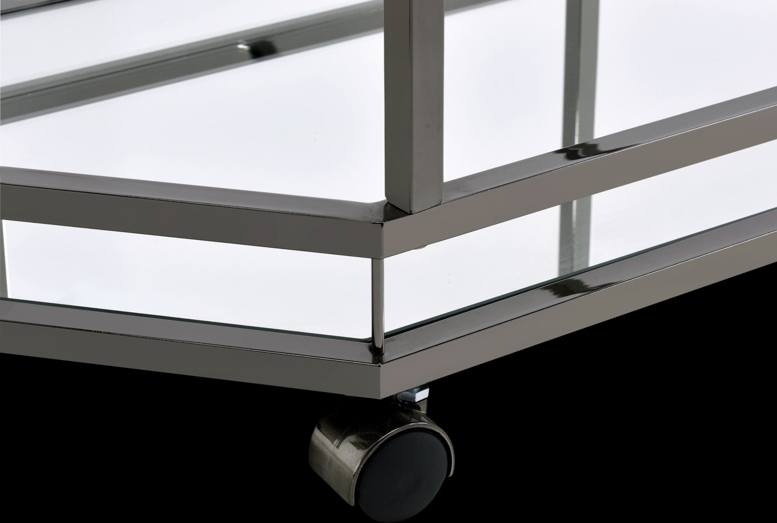 Sumrall Nickel Bar Cart - Thumbnail - Image 5