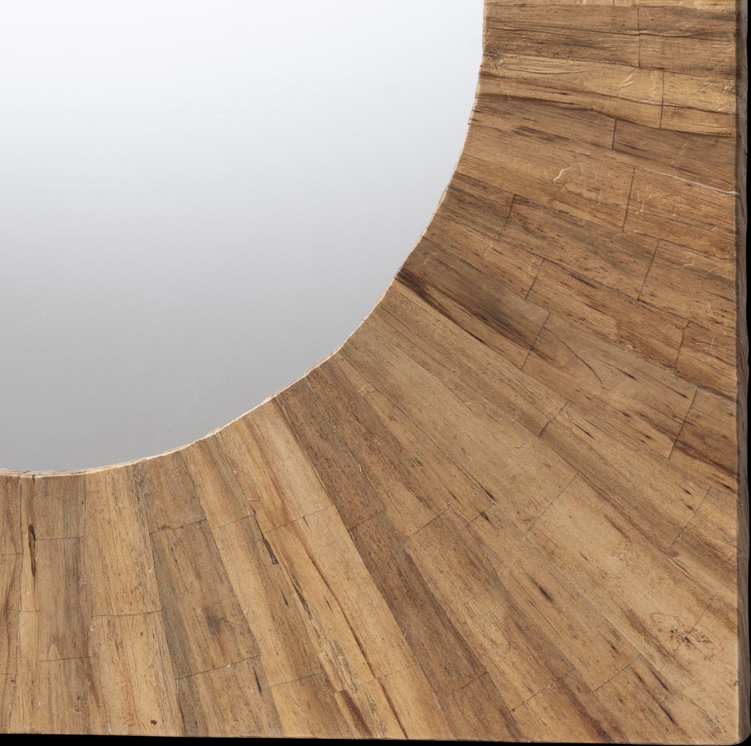 Sumstones Brown Square Mirror - Thumbnail - Image 4