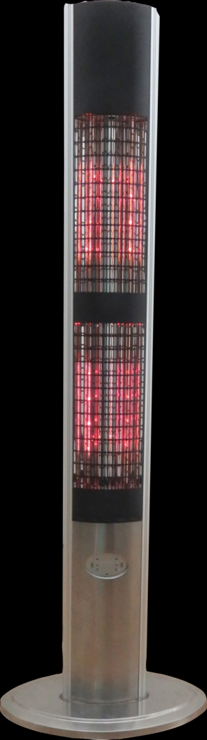 Sun Lakes Silver Patio Heater - Thumbnail - Image 1
