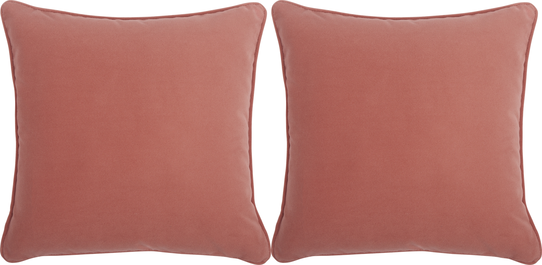 Sun Sorreo Coral Indoor/Outdoor Accent Pillow, Set of Two - Thumbnail - Image 1