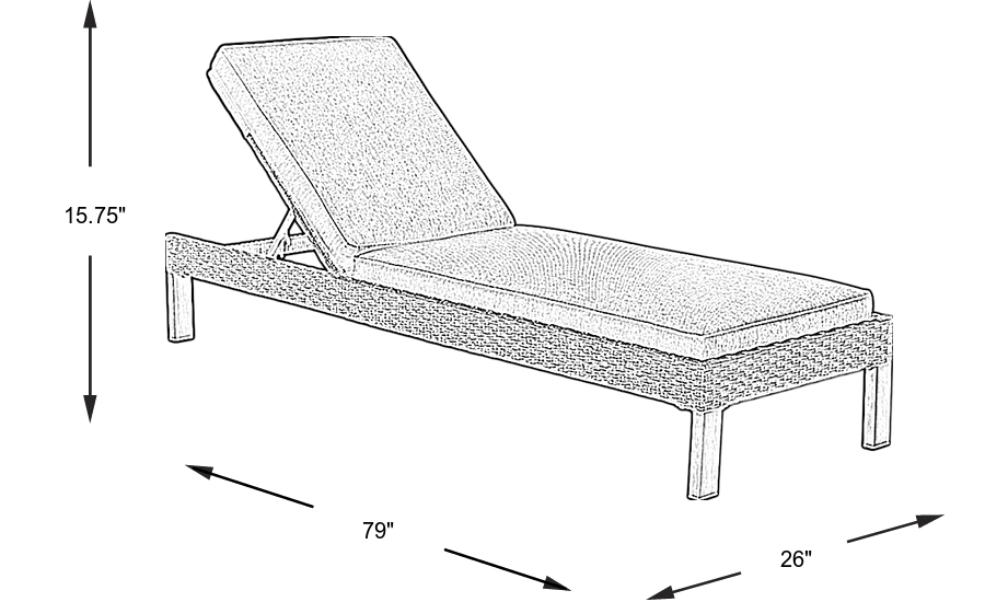 Dimension Image. Please refer to the Dimension Tab on this page for dimension details.