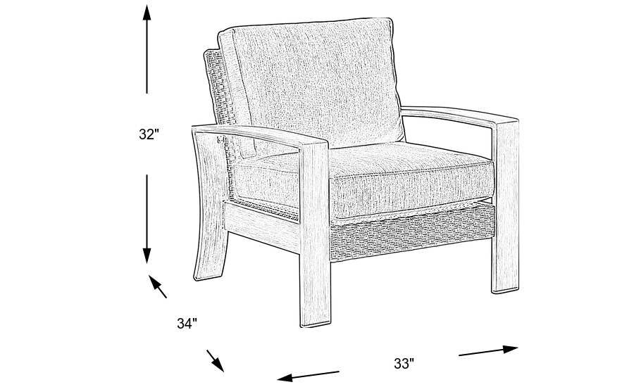 Dimension Image. Please refer to the Dimension Tab on this page for dimension details.