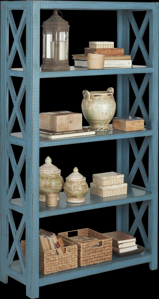 Sun Valley Blue Room Divider - Thumbnail - Image 1