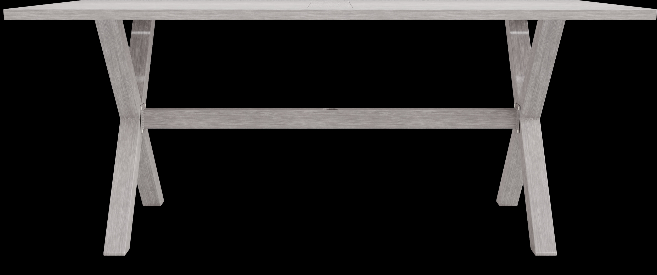 Sun Valley Light Gray 5 Pc Rectangle Outdoor Dining Set with Blue Cushions - Thumbnail - Image 3