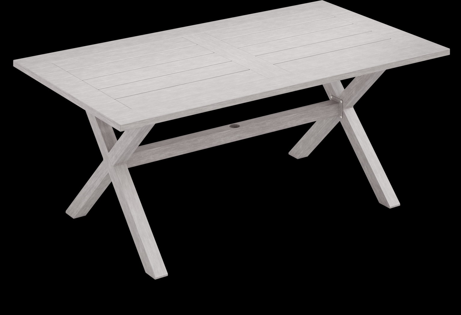 Sun Valley Light Gray 5 Pc Rectangle Outdoor Dining Set with Blue Cushions - Thumbnail - Image 4