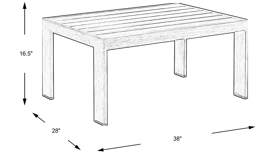 Dimension Image. Please refer to the Dimension Tab on this page for dimension details.