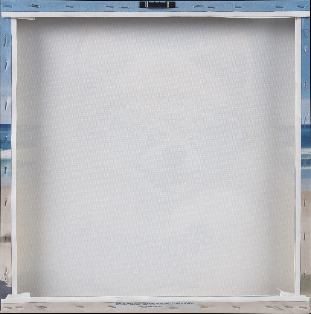 Sunbathing Pomeranian Blue Wall Decor - Thumbnail - Image 6