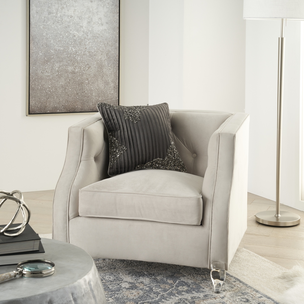 Sunbeam Charcoal Accent Pillow - Thumbnail - Image 2