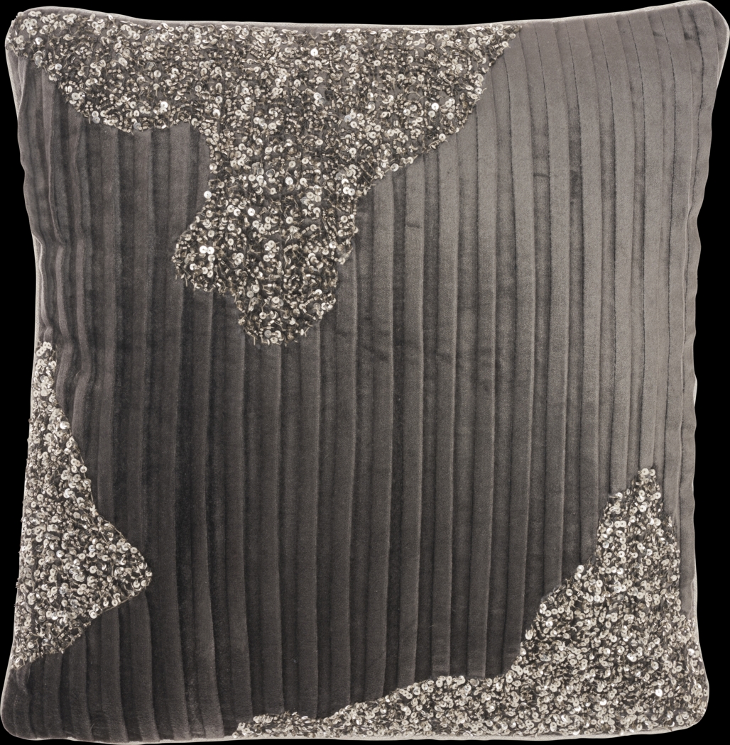 Sunbeam Charcoal Accent Pillow - Thumbnail - Image 1