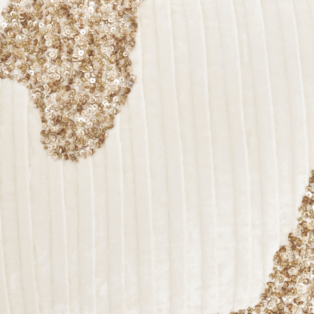 Sunbeam Ivory/Gold Accent Pillow - Thumbnail - Image 5