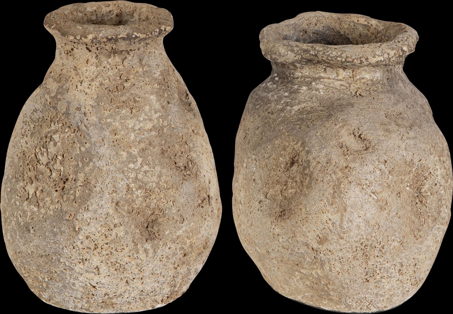 Sunbit Brown Vase, Set of 2 - Thumbnail - Image 5