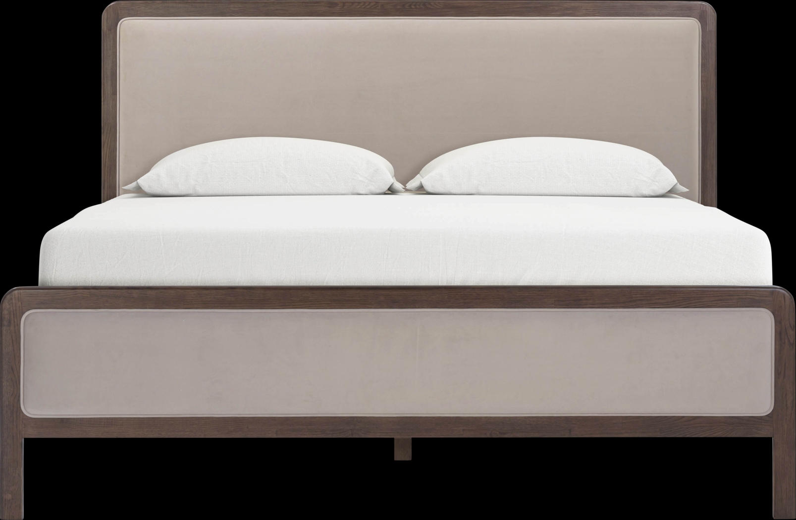 Suncier Taupe King Bed - Thumbnail - Image 1