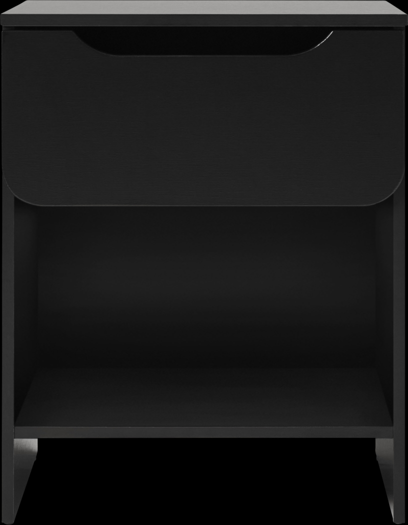 Sundew Black Nightstand - Thumbnail - Image 6