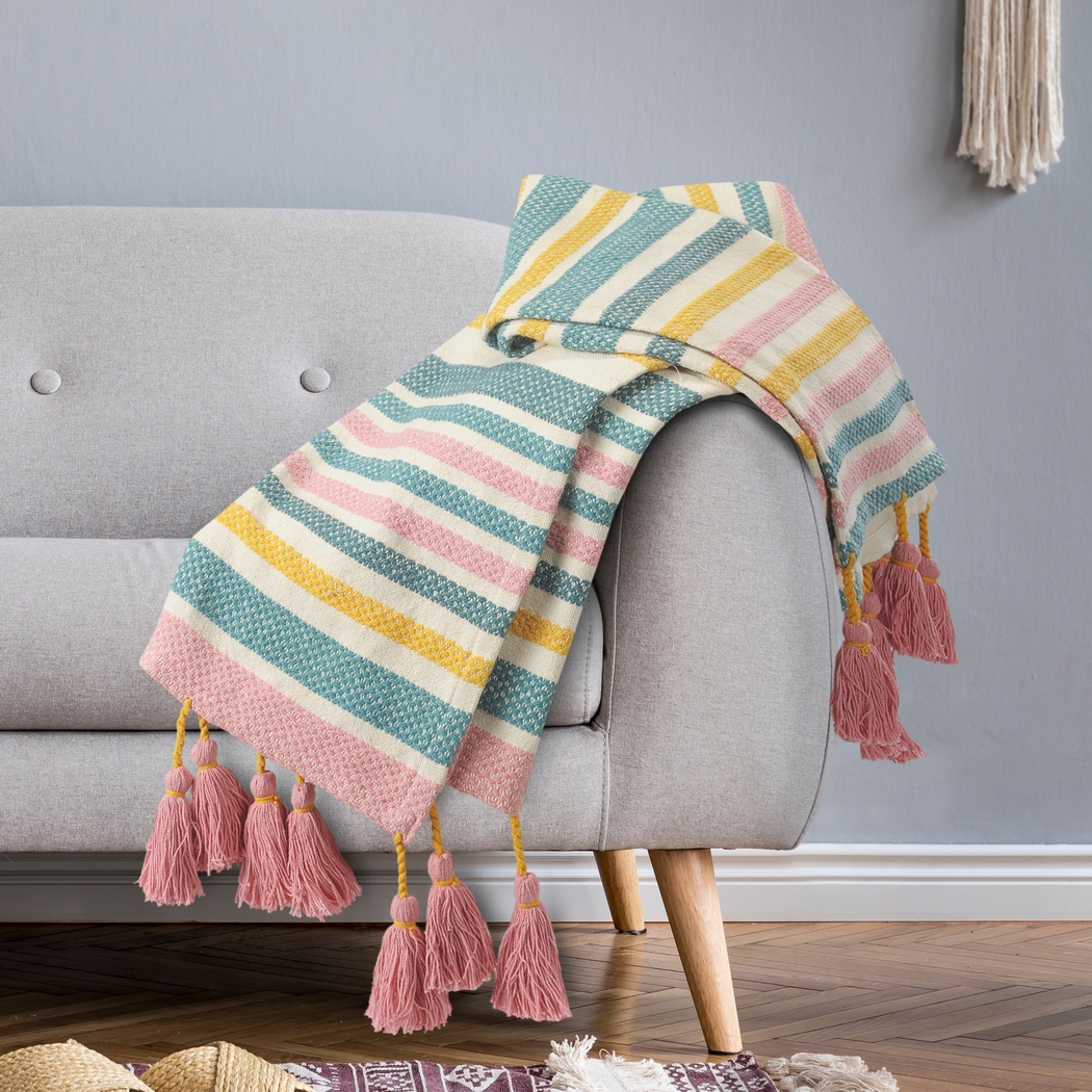 Sundry Blue Throw Blanket - Thumbnail - Image 2