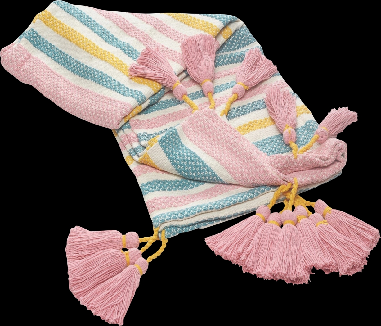 Sundry Blue Throw Blanket - Thumbnail - Image 3