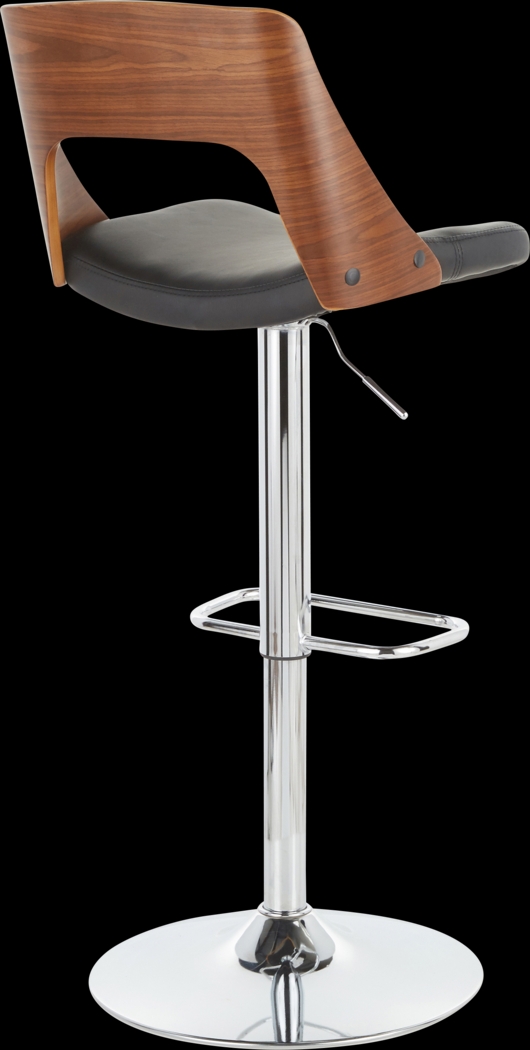 Sunerest Black Adjustable Swivel Barstool, Set of 3 - Thumbnail - Image 6