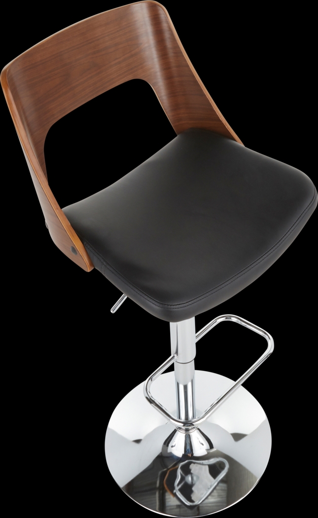 Sunerest Black Adjustable Swivel Barstool, Set of 3 - Thumbnail - Image 9