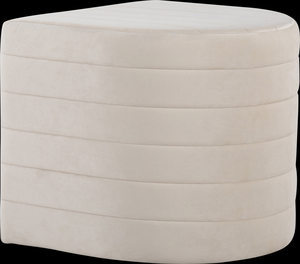 Sunhillow Cream Ottoman - Thumbnail - Image 1