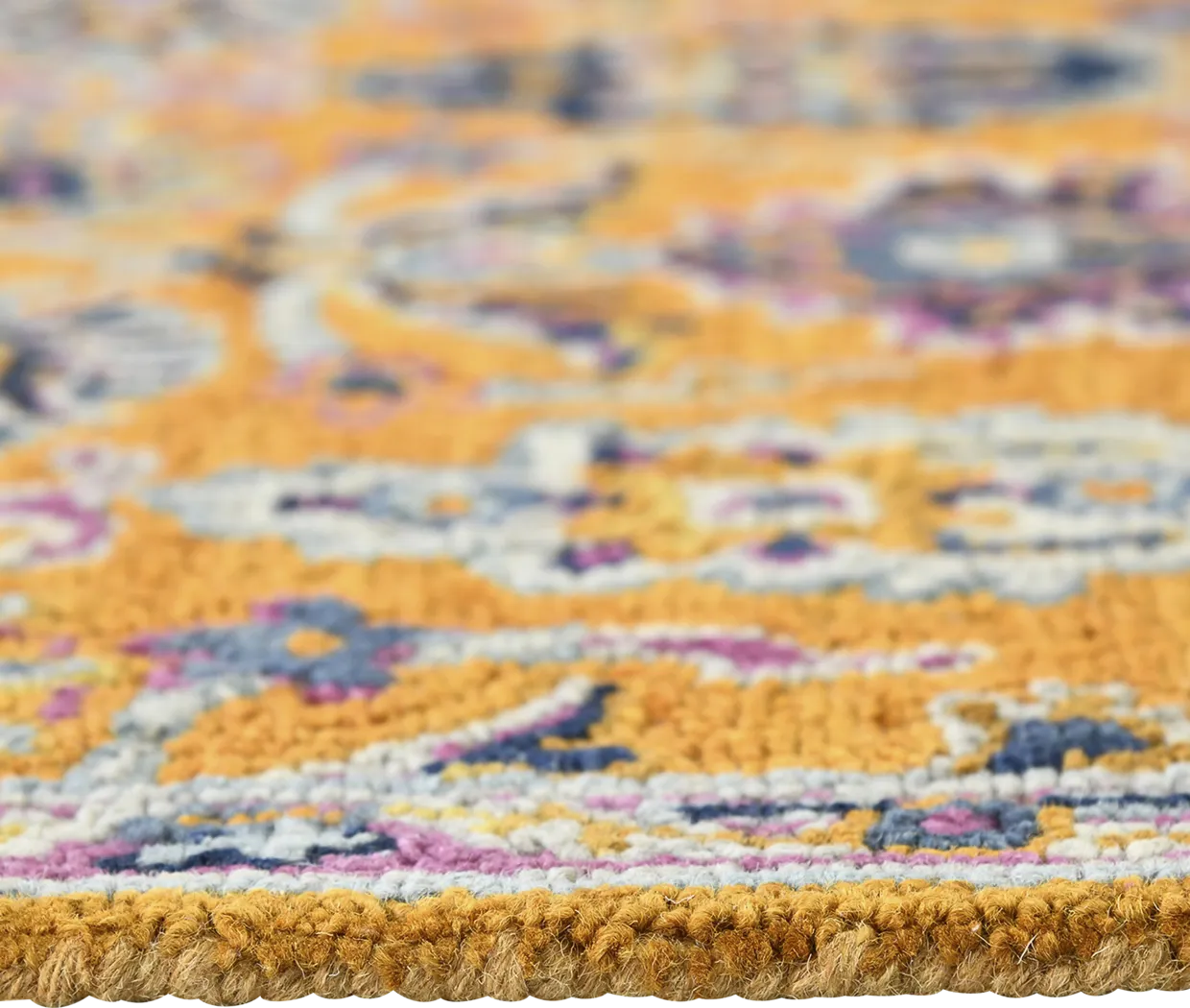 Sunland Orange 5' x 8' Rug - Thumbnail - Image 3