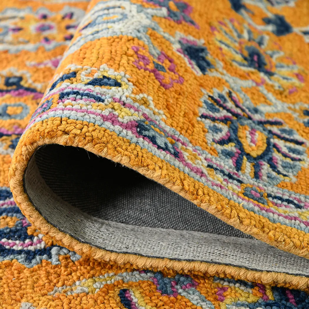 Sunland Orange 5' x 8' Rug - Thumbnail - Image 6
