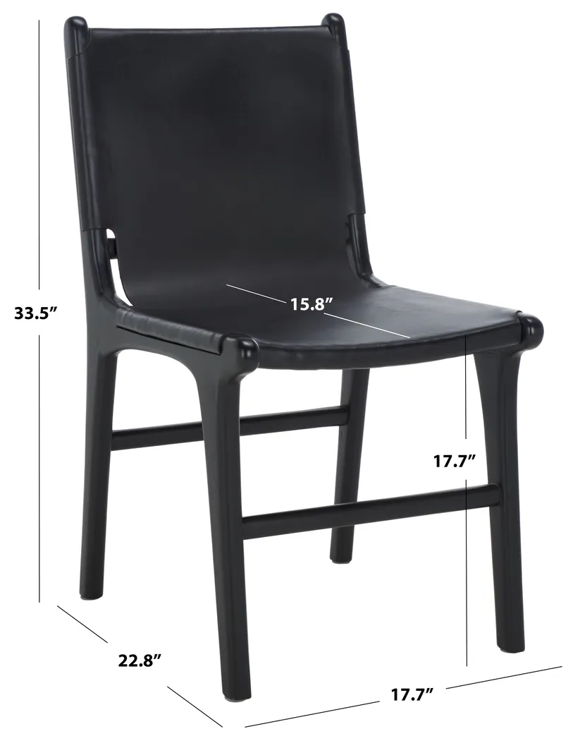 Sunlants Black Side Chairs, Set of 2 - Thumbnail - Image 9