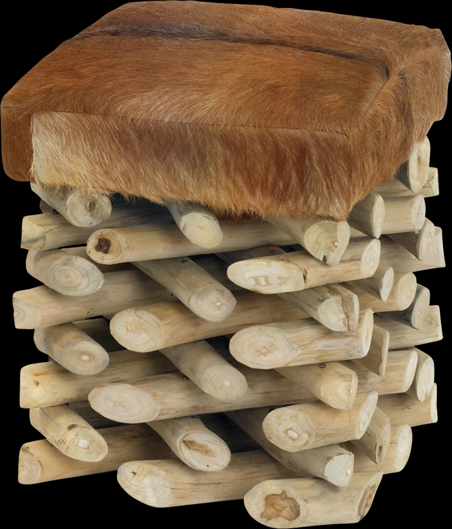 Sunningdale Natural Ottoman - Thumbnail - Image 1