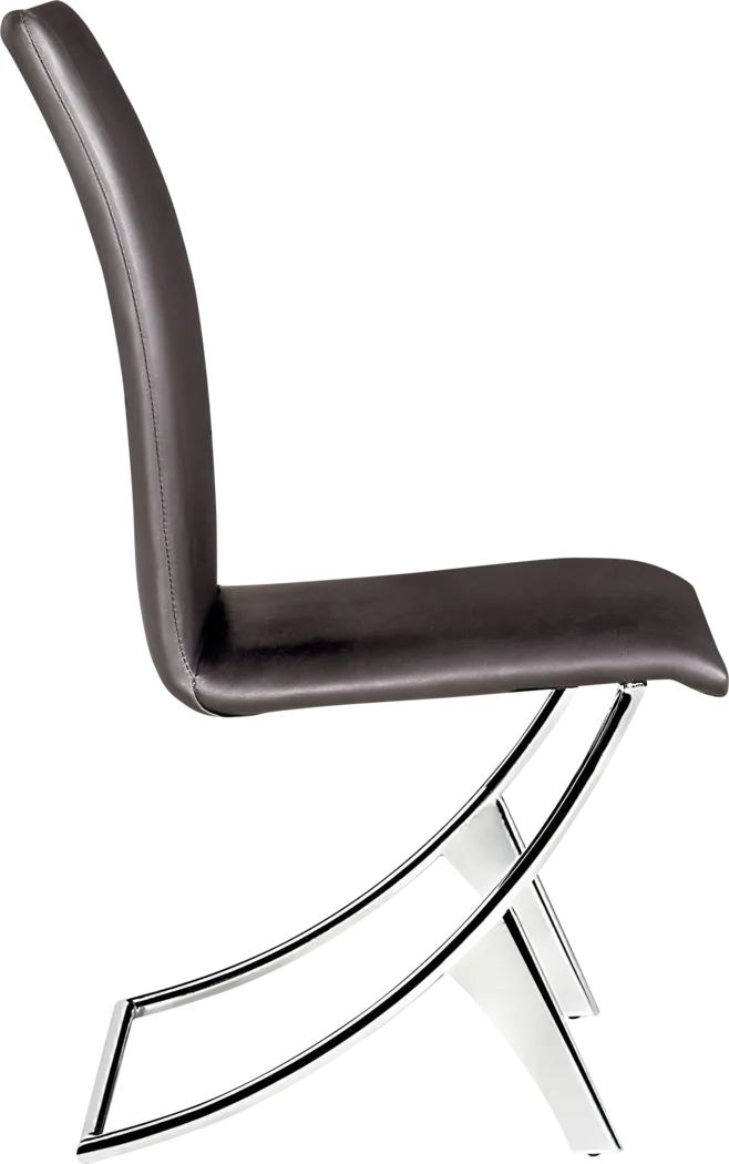 Sunniva Espresso Side Chair, Set of 2 - Thumbnail - Image 2