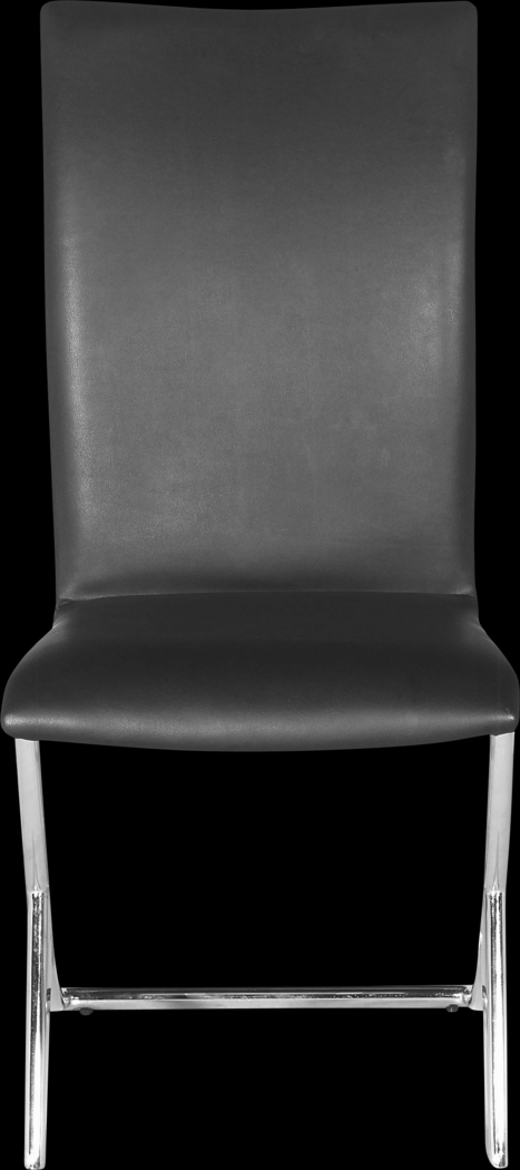 Sunniva Black Side Chair, Set of 2 - Thumbnail - Image 3