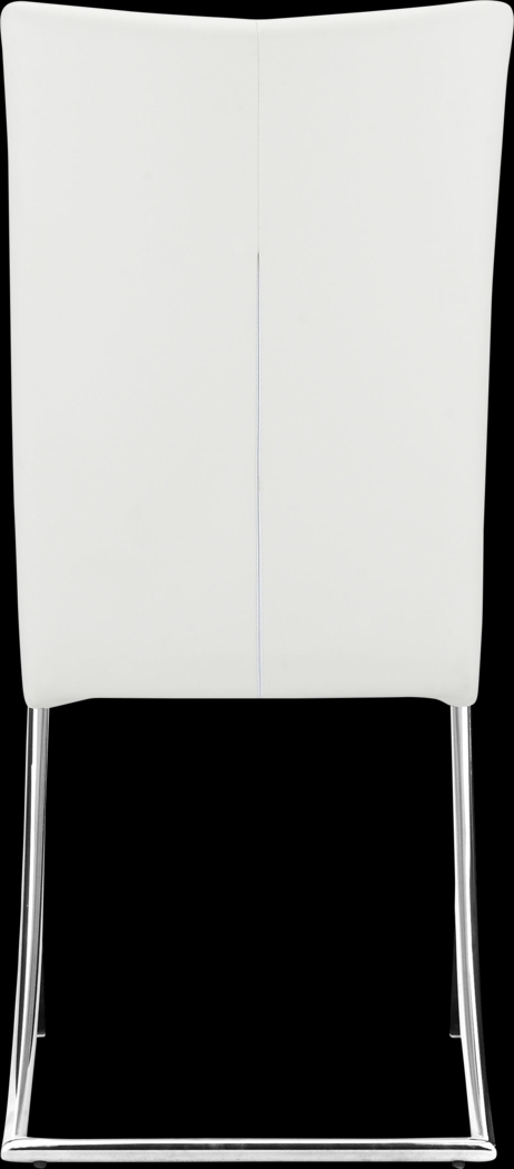 Sunniva White Side Chair, Set of 2 - Thumbnail - Image 4