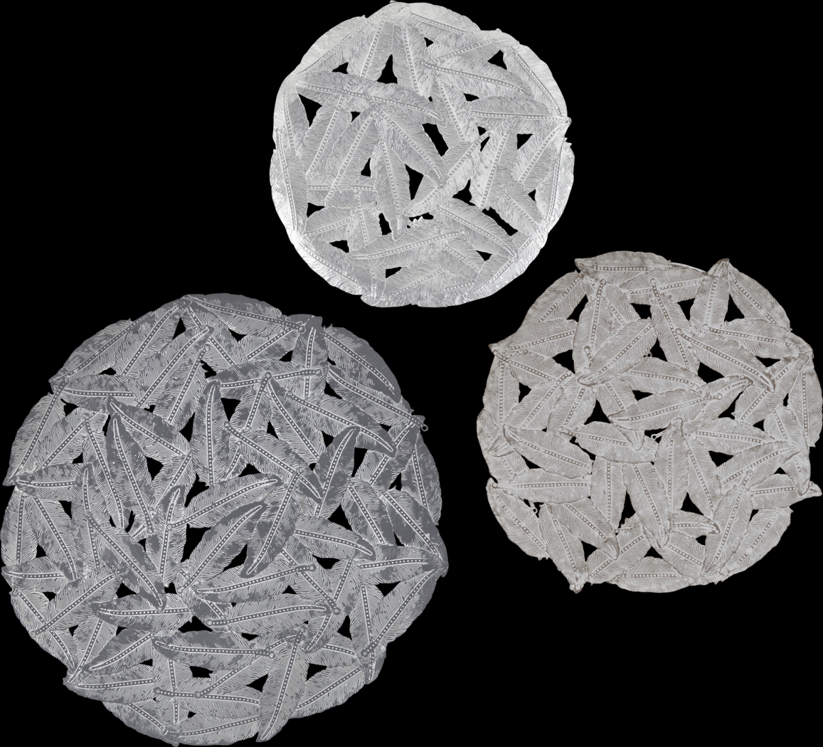 Sunnyroute Gray Wall Decor, Set of 3 - Thumbnail - Image 1