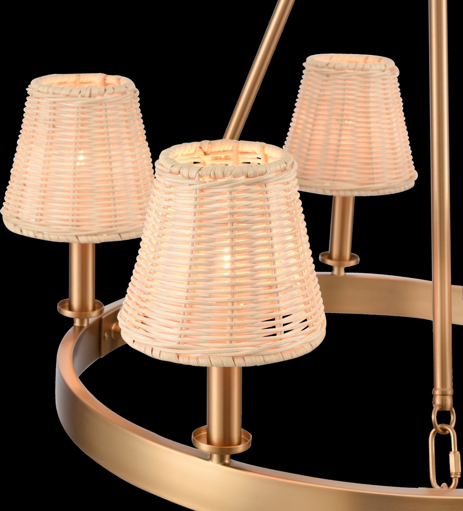 Sunray Nest Gold Chandelier - Thumbnail - Image 5