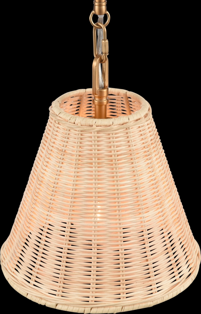 Sunray Nest Gold Pendant - Thumbnail - Image 4