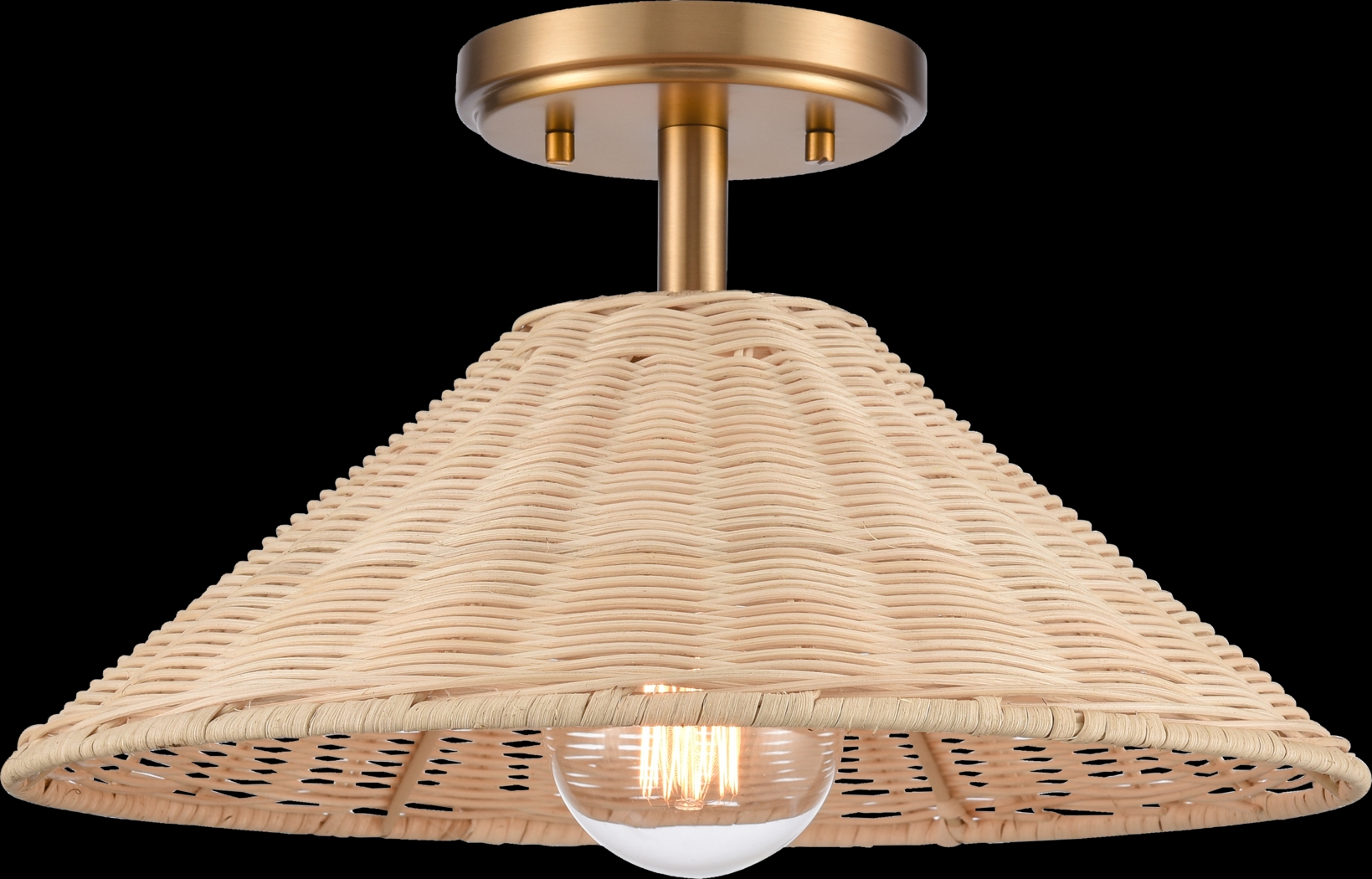 Sunray Nest Natural Pendant - Thumbnail - Image 1