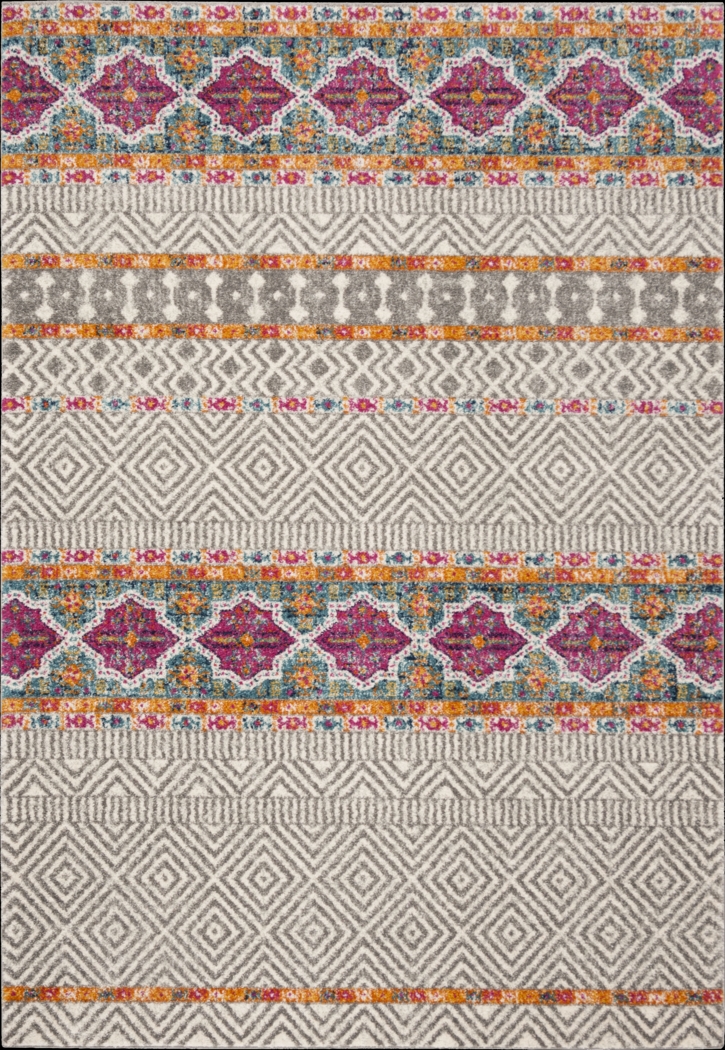 Sunray Place Gray 5'1 x 7'6 Rug - Thumbnail - Image 1