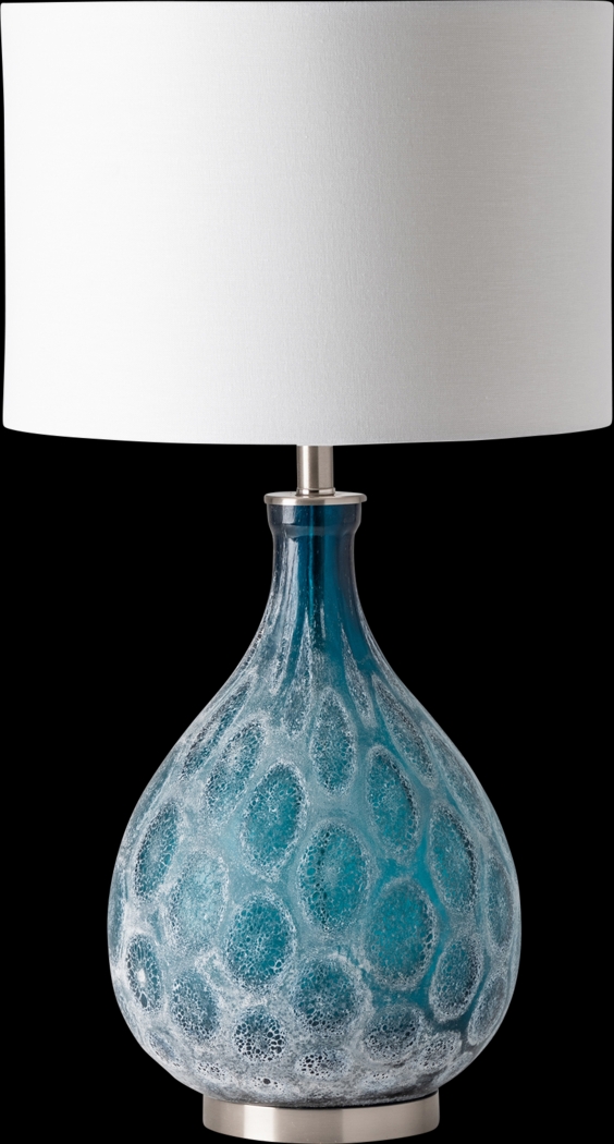 Sunrise Way Blue Lamp - Thumbnail - Image 1