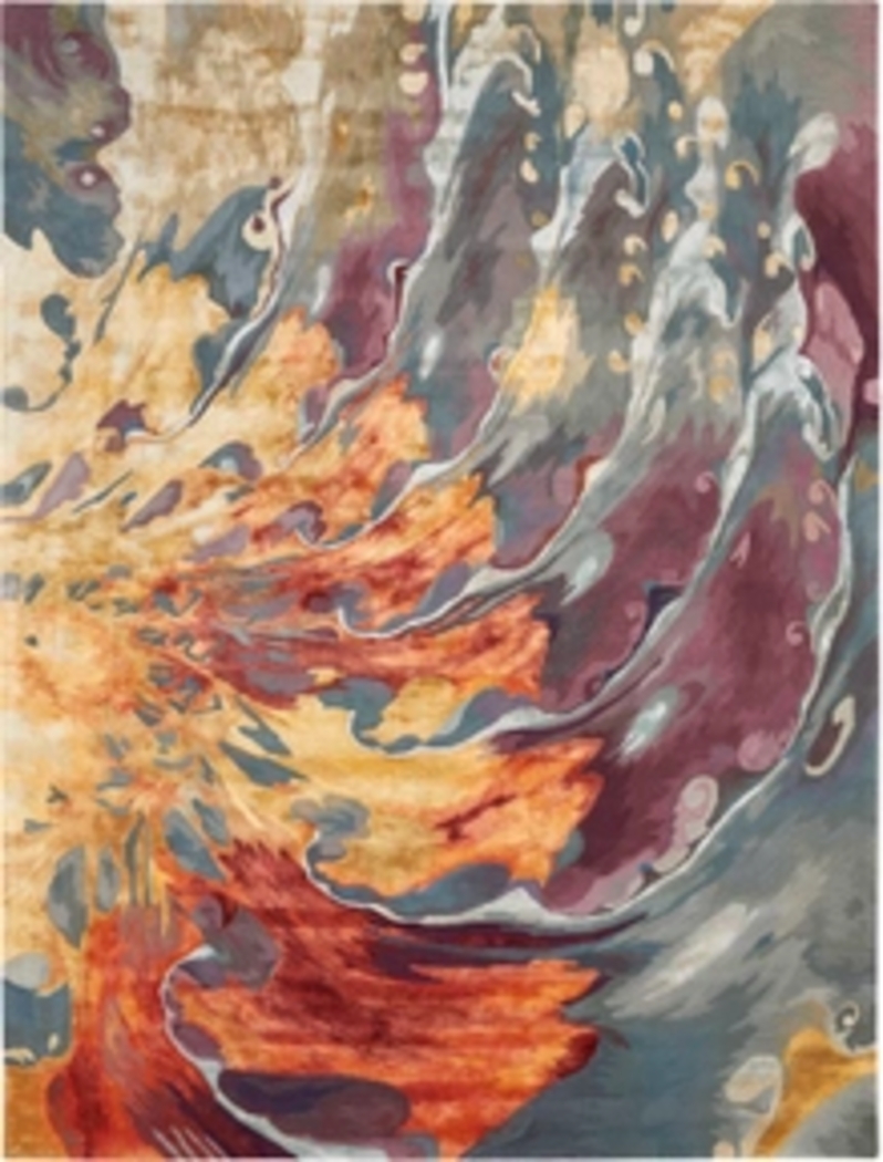Sunset Fire Multi 5'6 x 7'5 Rug - Thumbnail - Image 1